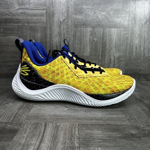 Under Armour Curry Flow 10 Men's size 11 Bang Bang Basketball Shoes 3026272-700 - Picture 1 of 8